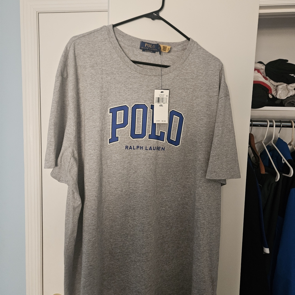 Polo by Ralph Lauren Spellout Tee XXL 50 Pct OFF Retail Price NWT